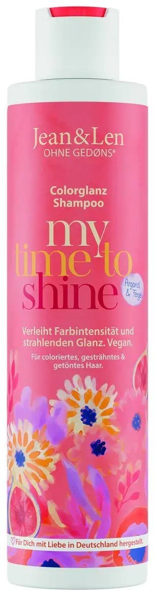 Шампунь Jean & Len Shampoo Арганова олія та інжир для надання блиску волоссю 300 мл