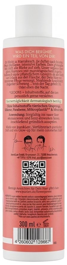 Шампунь Jean & Len Shampoo Арганова олія та інжир для надання блиску волоссю 300 мл фото 1