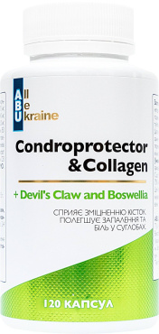 Добавка дієтична ABU Condroprotector & Collagen 120 шт. фото 4