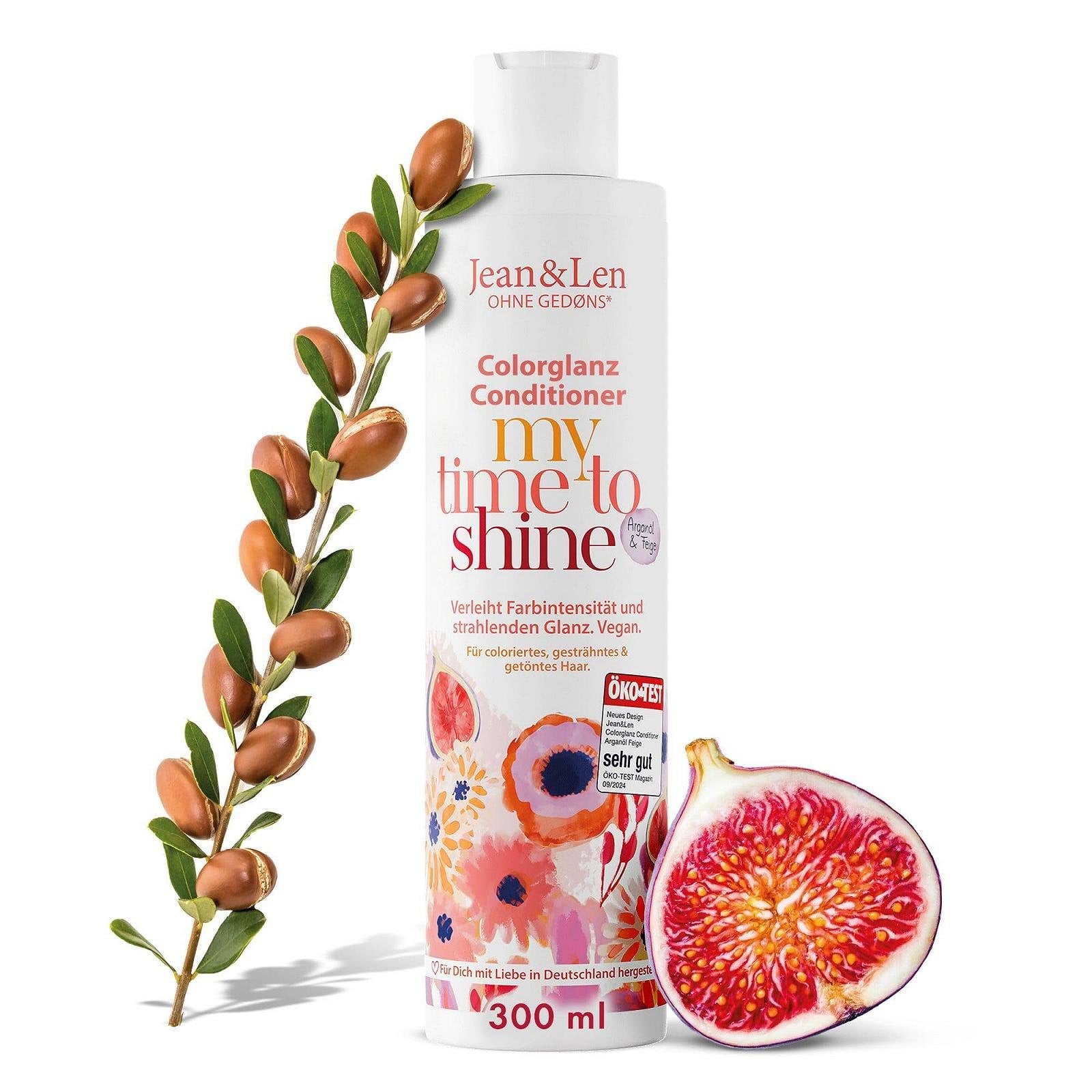 Кондиціонер Jean & Len Conditioner Арганова олія та інжир для надання блиску 300 мл фото 1