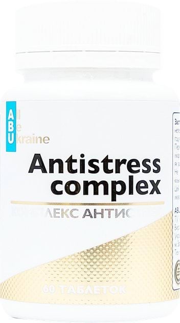 ABU Добавка дієтична Antistress complex, 60 таблеток 3