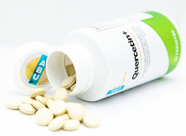 Дієтична добавка ABU All Be Ukraine Quercetin+ підтримка імунної системи здоров'я серця та судин 90 шт. фото 2