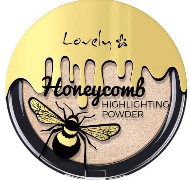 Пудра-хайлайтер для обличчя Lovely HONEYCOMB 02 2
