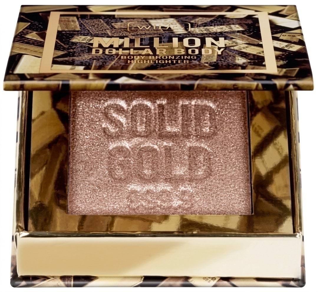 Хайлайтер для обличчя та тіла Wibo Bronzer Highlighter Million Dollar 9 г 2
