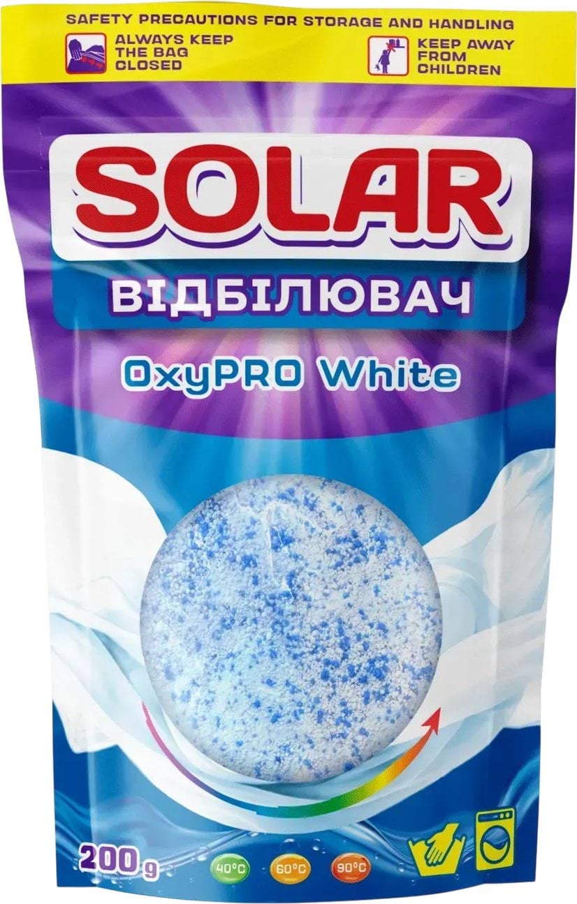 Solar Відбілювач OxyPro White, 200 г