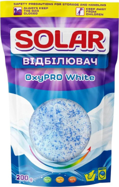 Отбеливатель Solar OxyPro White 200 г