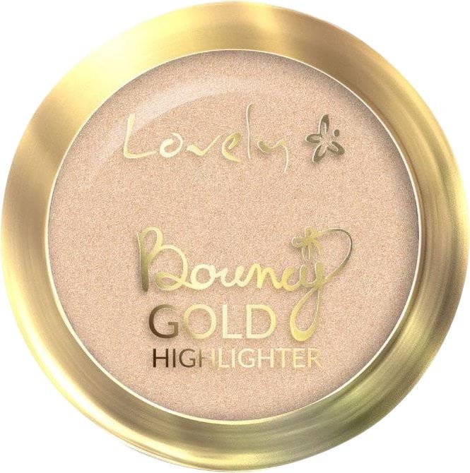 Хайлайтер для обличчя Lovely Bouncy Highliter Gold 3.5 г фото 2