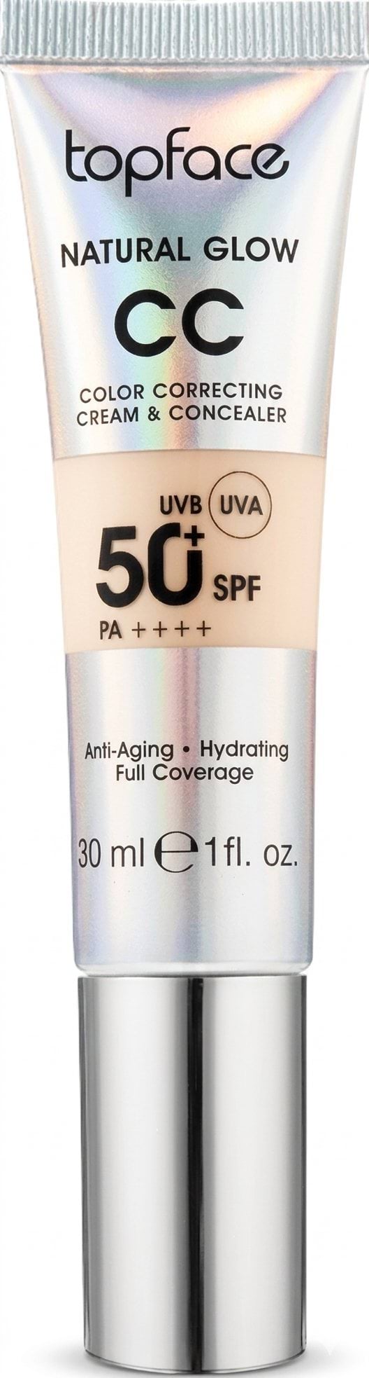 Крем для обличчя тональний TopFace Natural Glow CC Cream & Concealer 005 30 мл 2