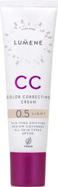Крем для лица тонирующий Lumene CC CREAM SPF 20 Light 30 мл фото 1