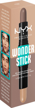 Контуринг у стіку NYX Professional Makeup Wonder Stick Dual Ended Cream Blush Stick 01, 4 г фото 1