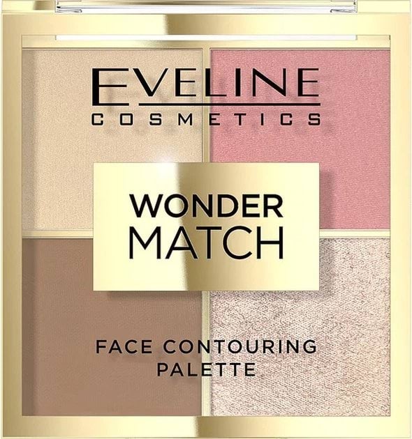 Палітра для контурингу обличчя Eveline Wonder Match 02, 11 г 9