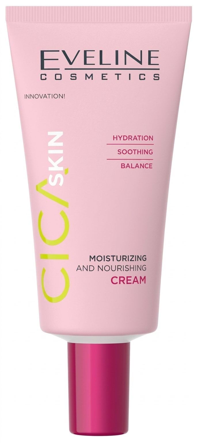 СС-крем для обличчя Eveline Cica Skin тонуючий та зволожувальний, 30 мл 3
