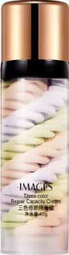 База під макіяж 3 в 1 триколірна IMAGES Toning Tricolor 40 г