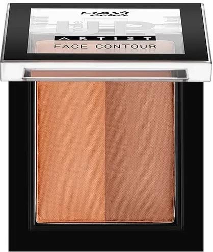 Палітра для контурингу обличчя Maxi Color Make Up Face Contour тон 1, 8 г 1
