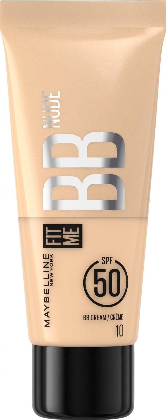 Зволожувальний крем-догляд Maybelline ВВ-крем Fit me SPF50, відтінок 10, 30 мл 8