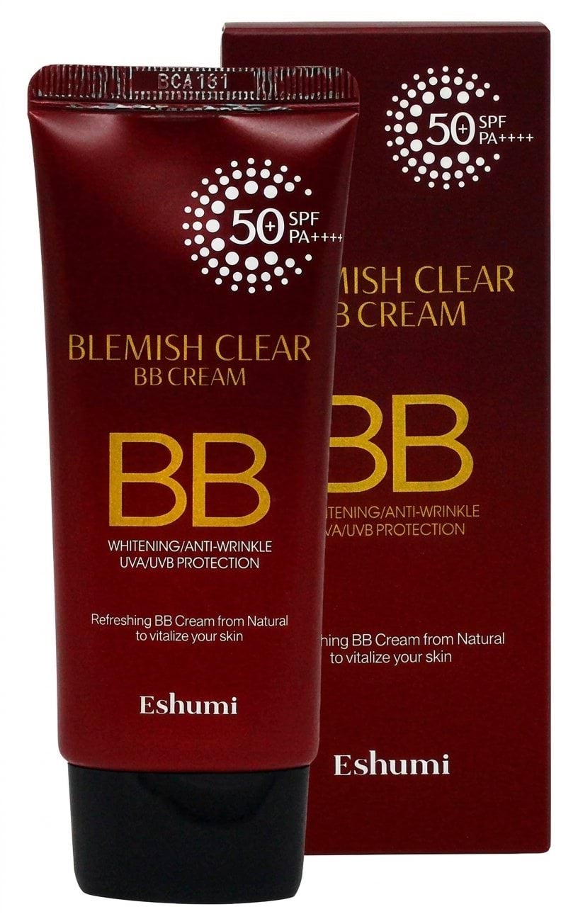 ВВ-крем для обличчя Eshumi Blemish Clear BB Cream SPF 50+ PA++++ матувальний 50 г 1