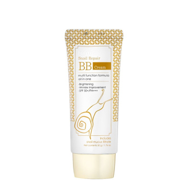 BB-крем FarmStay Snail Repair BB Cream SPF 50+ / PA+++ с муцином улитки осветление и разглаживание морщин 50 г фото 1