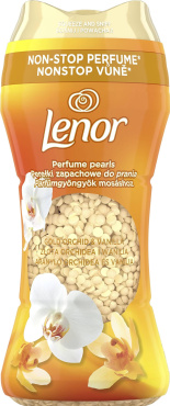 Парфумовані гранули для прання Lenor золота орхідея і ваніль 195 г