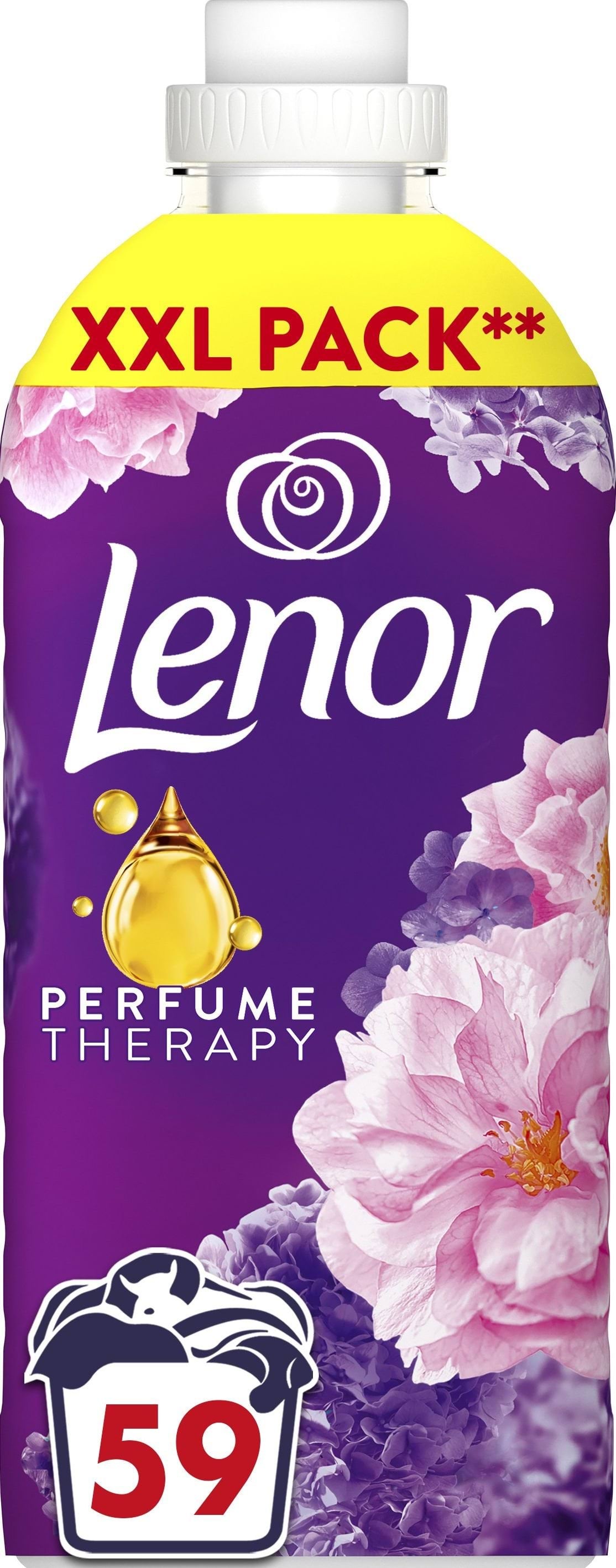 Кондиціонер для білизни Lenor Квітковий букет 59 циклів прання 1.239 л 2