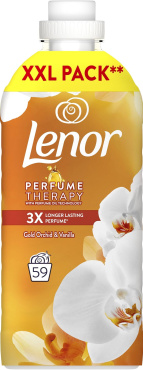 Кондиціонер для білизни Lenor Золота орхідея і ваніль 59 циклів прання 1.239 л