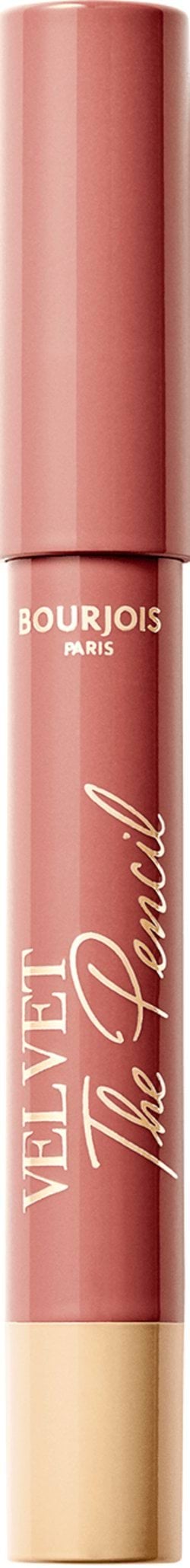 Помада-олівець матова для губ Bourjois Velvet the Pencil 01, 1.8 г