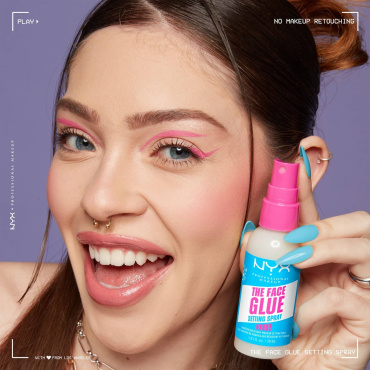 Фиксатор для макияжа NYX Professional Makeup The Face Glue Setting Spray 60 мл фото 6