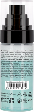 Двофазний спрей для фіксації макіяжу Wibo Fixing Aqua grip Setting Spray 55 мл фото 1