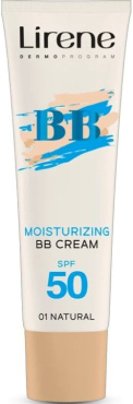 BB-крем для лица Lirene увлажняющий SPF50 Natural 01, 30 мл фото 1