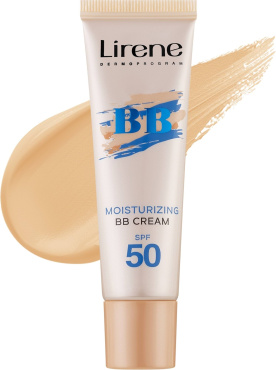 BB-крем для лица Lirene увлажняющий SPF50, 02 Nude 30 мл