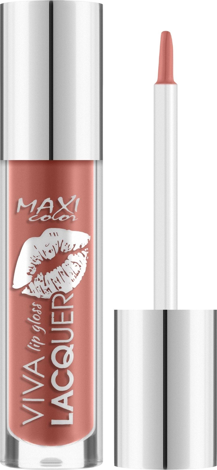 Помада для губ жидкая глянцевая Maxi Color Viva Lacquer Lip Gloss, 4.5 мл