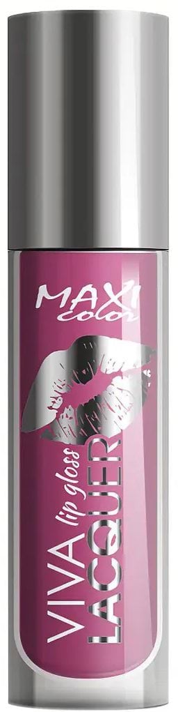 Помада для губ жидкая глянцевая Maxi Color Viva Lacquer Lip Gloss, 4.5 мл