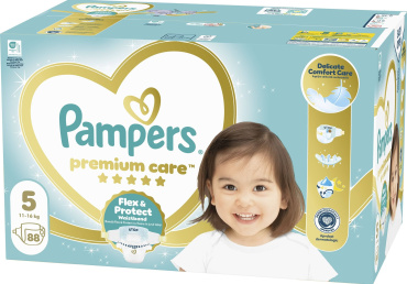 Подгузники Pampers Premium Care Размер 5 (11-16 кг) 88 шт. фото 1