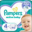 Подгузники Pampers Active Baby Размер 4 (9-14 кг) 46 шт. фото 1