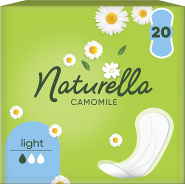 Ежедневные прокладки Naturella Camomile Light 20 шт.