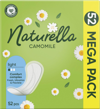 Ежедневные прокладки Naturella Camomile Normal 52 шт.