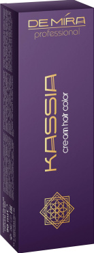 Крем-краска для волос DeMira Professional Kassia 4/55, 90 мл
