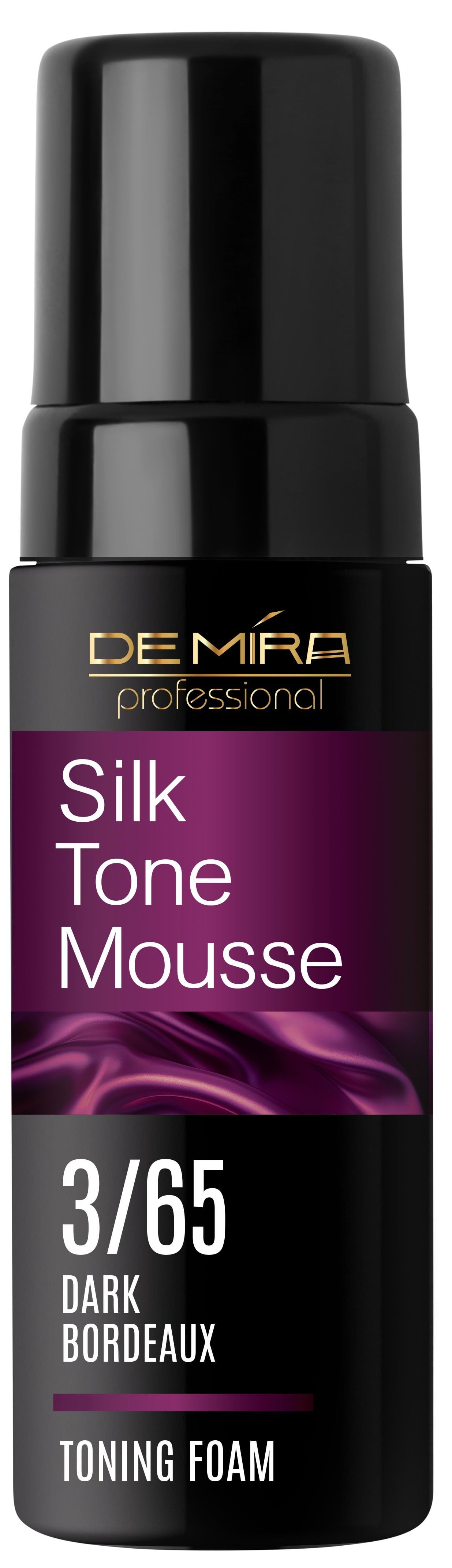 Тонуюча пінка DeMira Professional SilkTone Mousse відтінок 3/65 Темний бордо 120 мл 2