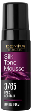 Тонирующая пенка DeMira Professional SilkTone Mousse оттенок 3/65 Темный бордо 120 мл фото 1