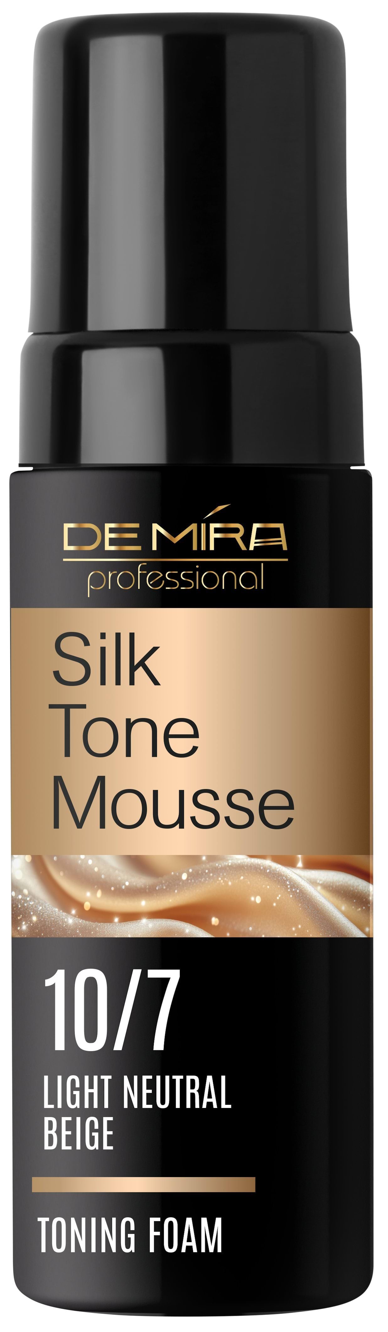 Тонирующая пенка DeMira Professional SilkTone Mousse оттенок 10/7 Светлый натурально-бежевый 120 мл