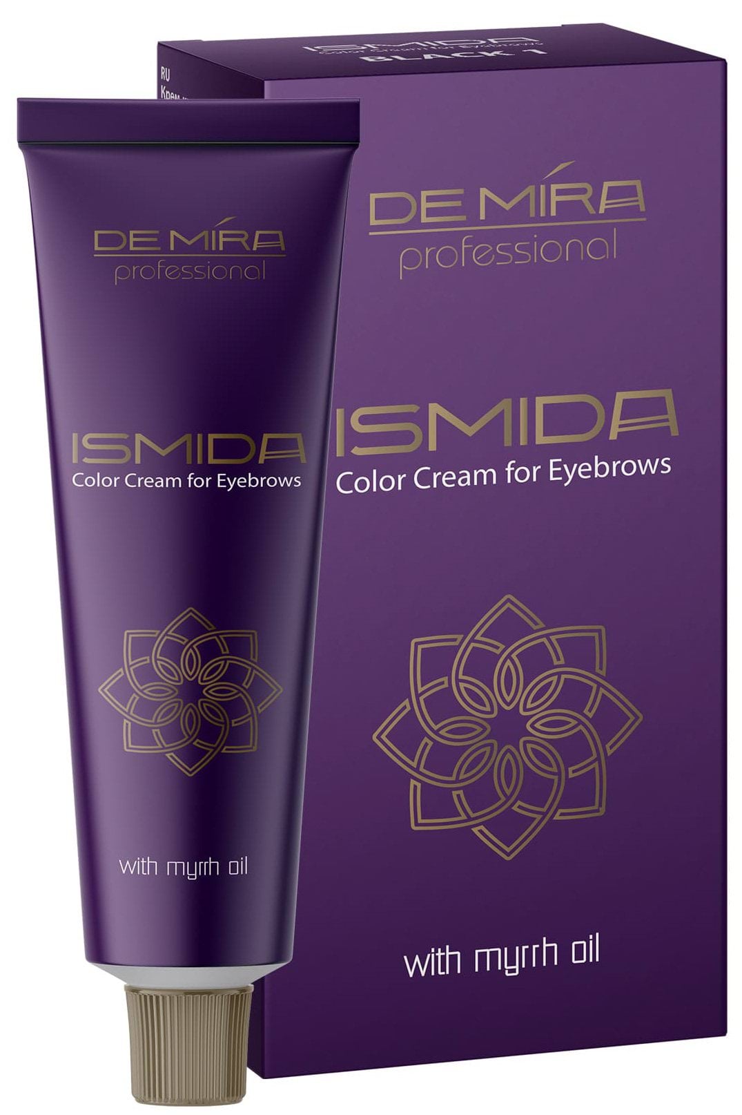 DeMira Professional Ismida Крем-фарба для брів, Графіт 3, 20 мл 1