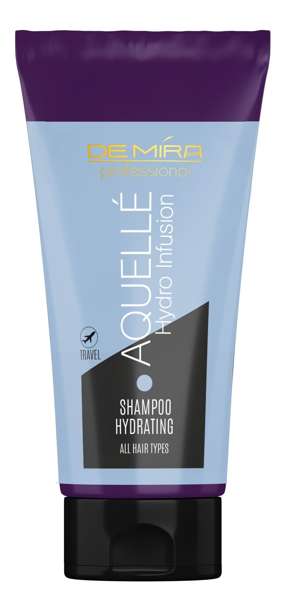 Шампунь DeMira Professional Aquelle Hydro Infusion Hydrating Shampoo зволожувальний для всіх типів волосся 90 мл
