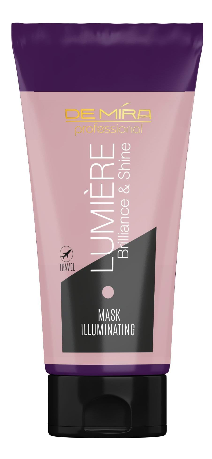 Маска DeMira Professional Lumiere Brilliance & Shine Illuminating Mask для інтенсивного блиску та відновлення всіх типів волосся 90 мл