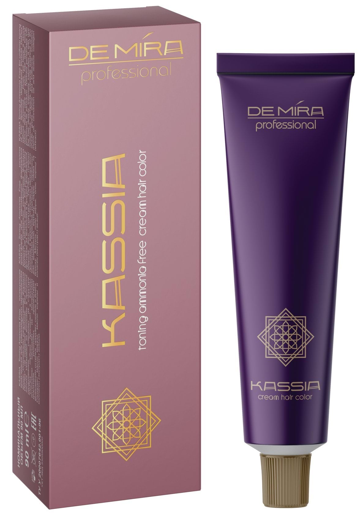 Крем-фарба для волосся DeMira Professional Kassia 10/37, 90 мл фото 3