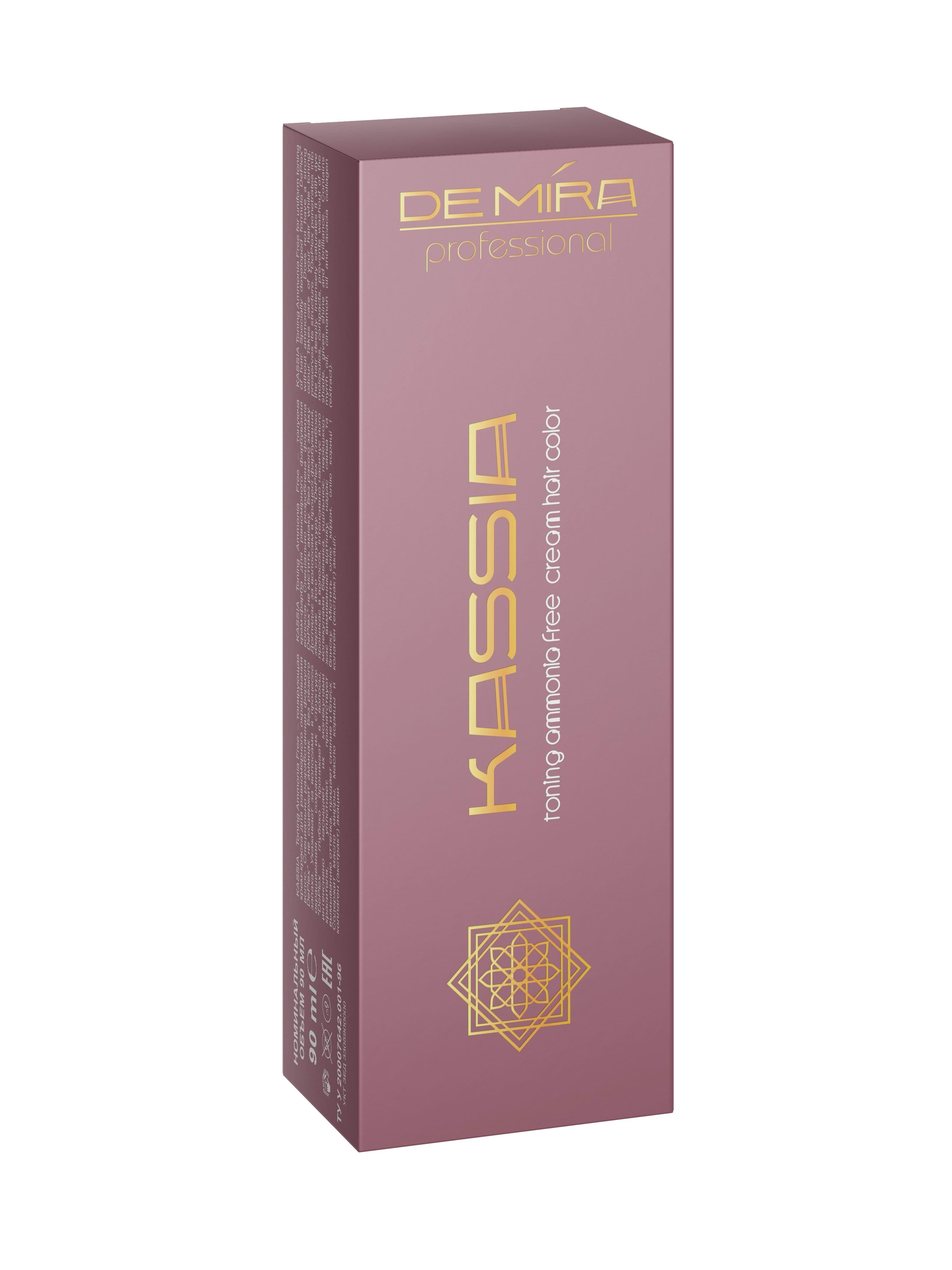 Крем-фарба для волосся DeMira Professional Kassia 10/37, 90 мл фото 2