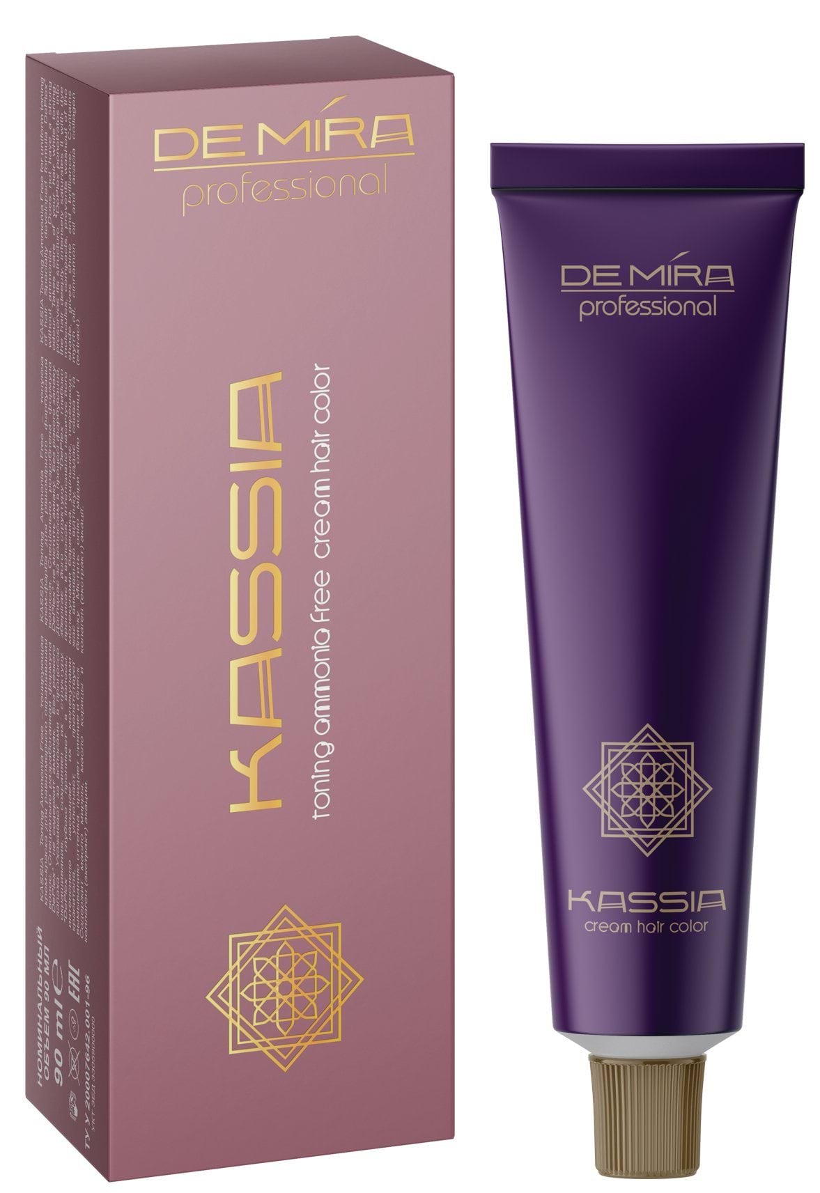 Крем-фарба для волосся DeMira Professional Kassia 10/71, 90 мл фото 3