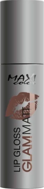 Помада рідка MAXI color GLAM MATT lip gloss №1 Насичена карамель 4.5 мл