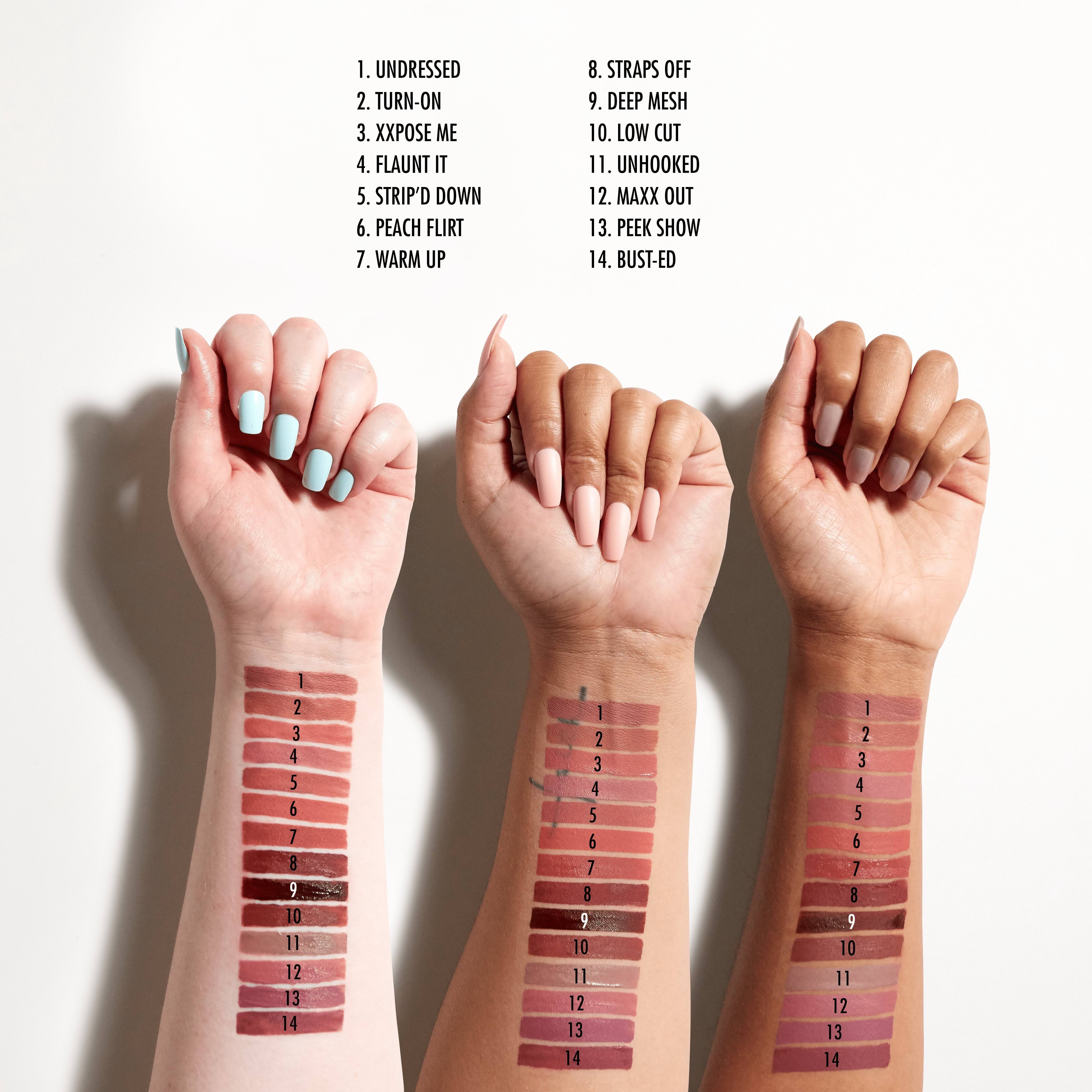 Помада для губ NYX Professional Makeup Lip Lingerie XXL Matte Liquid Lipstick рідка матова 02 Turn On 4 мл фото 6