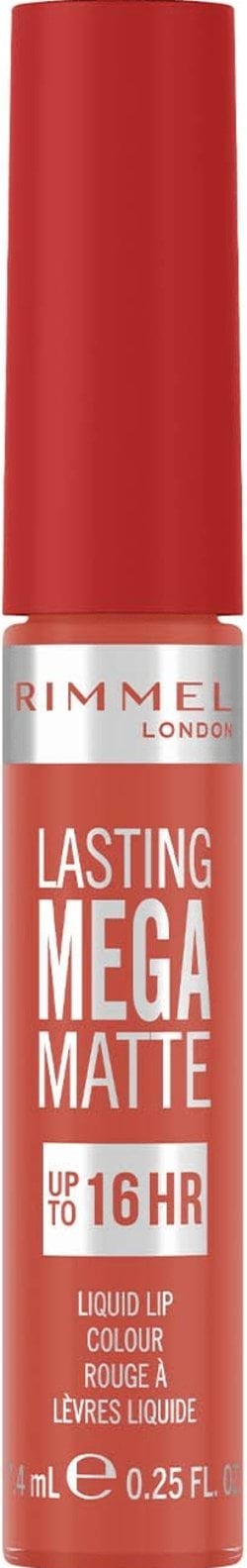 Помада рідка Rimmel Lasting Mega Matte 600, 7.4 мл фото 1