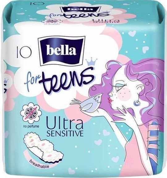 Прокладки гігієнічні Bella For Teens Ultra Sensitive extra soft 10 шт.