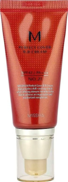 ВВ крем Missha Perfect Cover SPF 42 натуральний бежевий №21, 50 мл фото 4